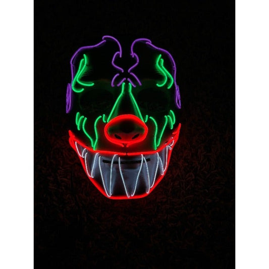 El Wire Hand Painted Hand Made Joker Mask