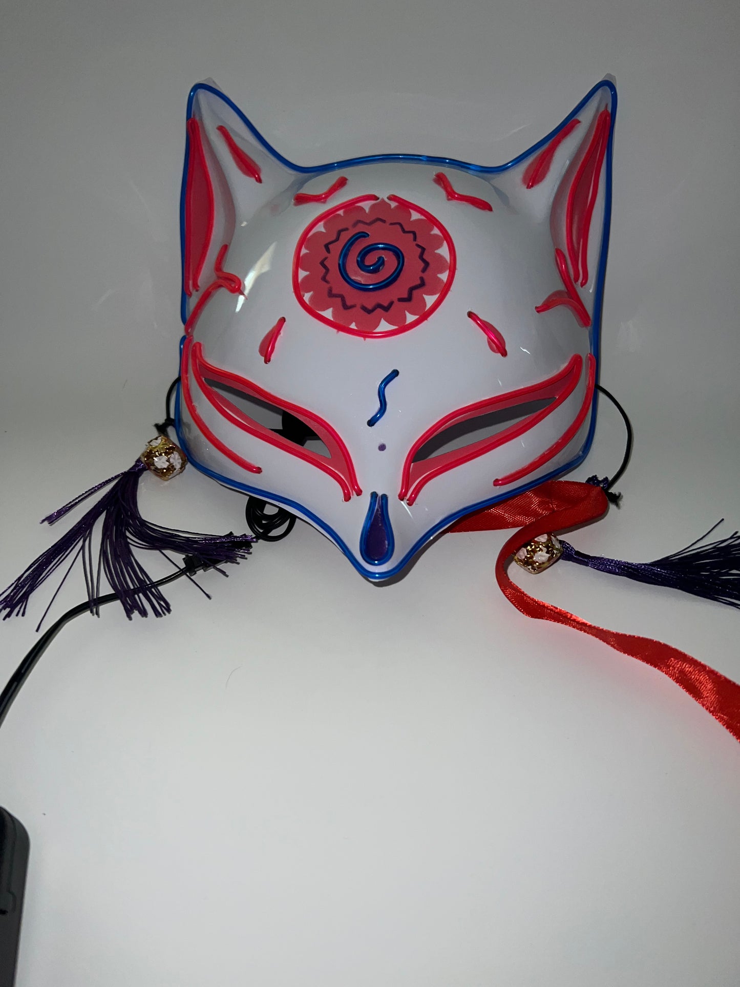 Anime fox el wire mask
