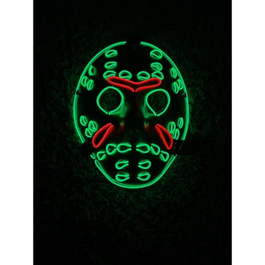 El Wire Halloween Jason Mask