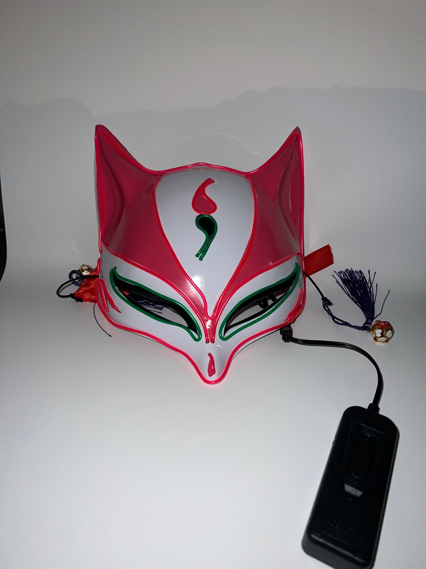 Anime fox el wire mask