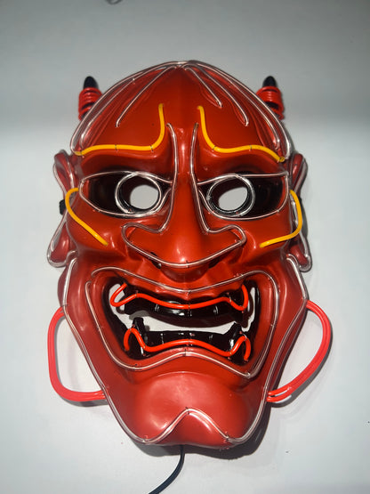 LED Light Up Devil Mask