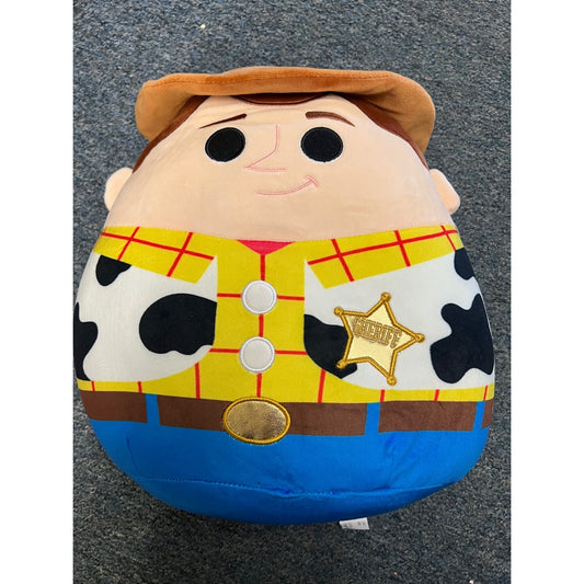 Squishmallows Official Kellytoy Plush 12” Woody - Disney Pixar Ultrasoft Stuffed