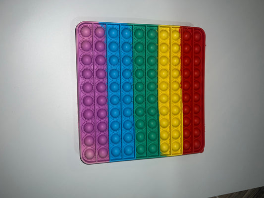 Medium Square Rainbow Pop It