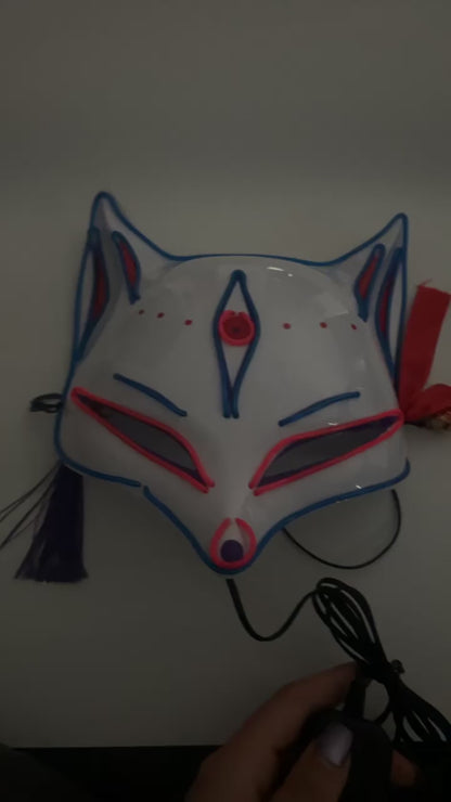 Anime Fox LED Light Up Masks